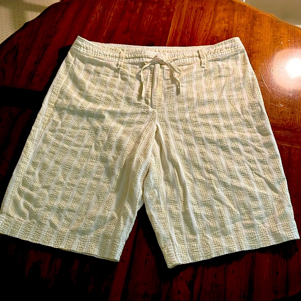 Talbots Seersucker Women’s shorts